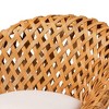 bali & pari Robista Natural Rattan Accent Chair Light Honey - 4 of 4