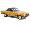 1975 Mercedes-Benz 450 SL Convertible Cayenne Orange with Black Top 1/18 Diecast Model Car by Norev - 2 of 4