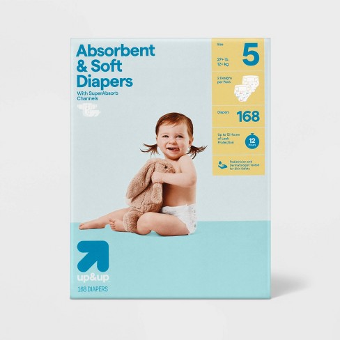 Disposable Diapers - Size 5 - 168ct - Up&up™ : Target
