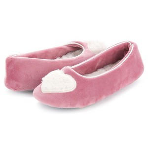 Floopi Women'ss Sarah Faux Suede Ballerina Slipper - 1 of 4