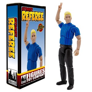 Ultimate Dark Blue Referee with Deluxe Articulation for WWE & AEW Figures - 1 of 4