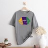 Simply Sage Market Women's Mardi Gras Lips Short Sleeve Graphic Tee - 3 of 3