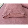 Sussexhome Soft 100% Cotton Muslin Bed Shams, Standard Size 2 Pieces Shams - 4 of 4