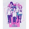 Seven Times Six My Hero Academia Blue & Purple Group Boyfriend Fit Women's T-Shirt Plus Size White - image 4 of 4