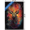 Trends International Wumples - Cosmic Deer Framed Wall Poster Prints - 3 of 4
