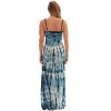 Riviera Sun Womens Maxi Dress  Smocked Adjustable Strap Long Sundress  Summer Dresses - 3 of 4