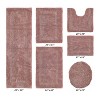 Lux Premium 100% Cotton Tufted Solid Reversible 6 PC Bath Rug Set – Ultra-Soft, Water-Absorbent, Durable, Machine Washable Bathroom Rug - 2 of 4