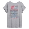 Women's - Toy Story - Pizza Planet Food Order Oversized Graphic T-Shirt - 2 of 4