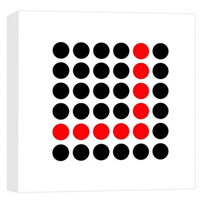 16" x 16" Dots Conection Decorative Wall Art - PTM Images