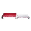 Transpac Metal 20 in. Multicolor Christmas Containers Set of 2 - 2 of 4