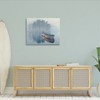 Stupell Industries Foggy Boat Lake Reflection Canvas Wall Art - 2 of 4
