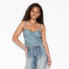 Women's Lace Trim Sweetheart Neck Tank Top - Wild Fable™ - 2 of 3