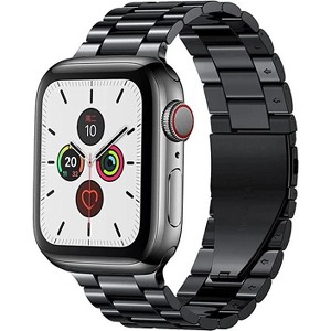 Worryfree Gadgets Stainless Steel Classic Metal Band for Apple Watch 38/40/41mm - 1 of 4