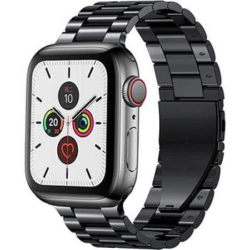 Las Vegas Raiders Debossed Silicone Apple Watch Band - Gray