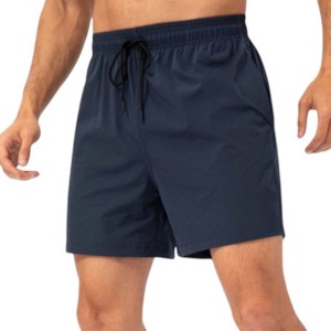 Anna-Kaci Active Men's Quick-Dry Athletic Shorts with Adjustable Drawstring Waist and Side Pockets for Active Training - 1 of 4