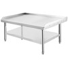 Commercial Stainless Steel Table & Heavy-Duty Equipment Stand with 1000 lb Capacity - 2 of 4