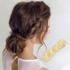Unique Bargains Women's Classic Fashion Elf Hair Clips Yellow 6 Pcs - 2 of 3