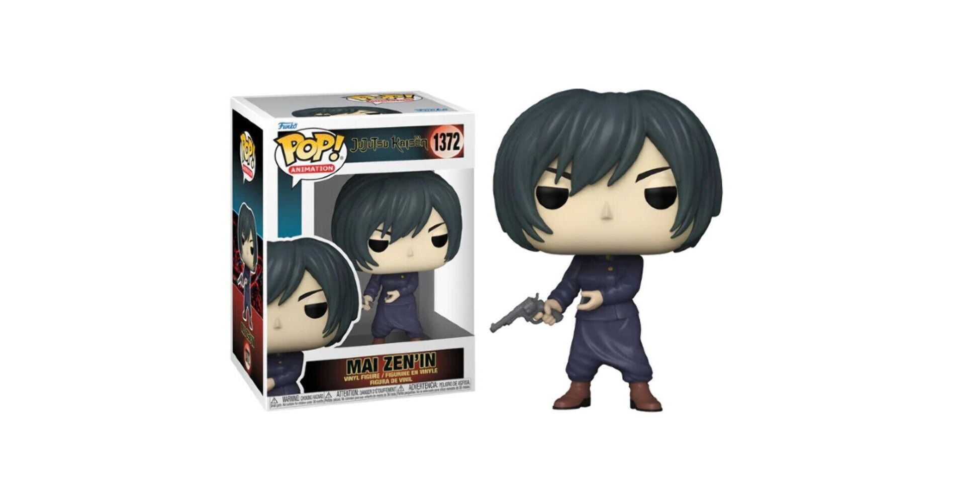 Funko! Pop Animation: Jujutsu Kaisen - Mai Zen'in Vinyl Figure #1372 #72044
