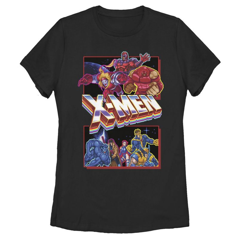 Women's Marvel X-Men Arcade Crew T-Shirt, 1 of 4
