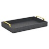 Cheung's Canter Isle Linen Tray - Dark Gray - 4 of 4
