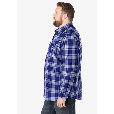 KingSize Signature Plaid Flannel Shirt