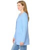 Woman Within Plus Size Two-Pocket Ribbed Cardigan - 4 of 4