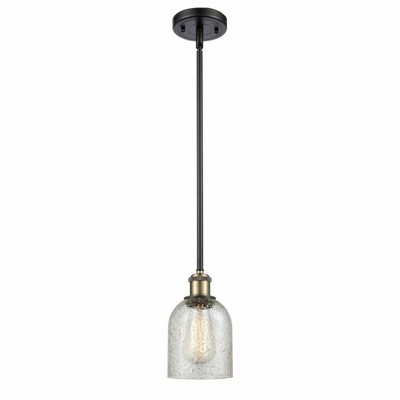 Caledonia - 1 Light Mini Pendant In Industrial Style-10 Inches Tall and 5 Inches Wide