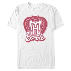 Mens Mattel Barbie and Monster High Heart Symbol T Shirt - 1 of 4