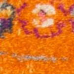 orange/fuchsia