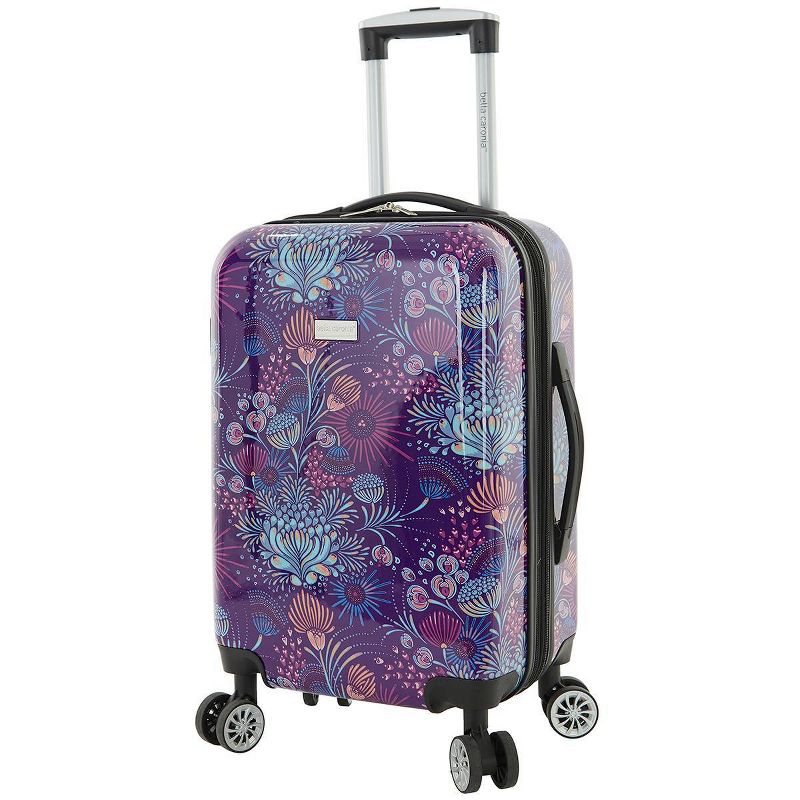 Travelers Club Bella Caronia Posh Expandable Hardside Carry On Spinner Suitcase, 2 of 9