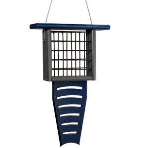 JCS Wildlife Recycled Suet Feeder w/ Tail Prop - 1 of 4