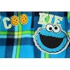 Sesame Street Toddler Boys' 3-Piece Cookie Monster Fleece Set with Hat - 3 of 4