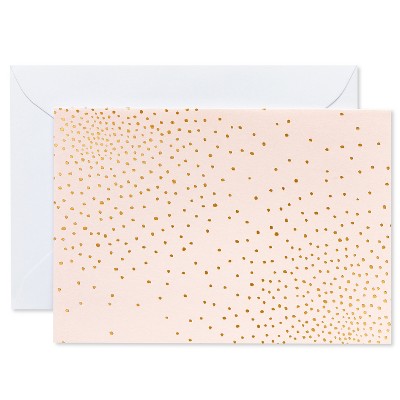 24ct Blank Cards With Envelopes Pink - Spritz™ : Target
