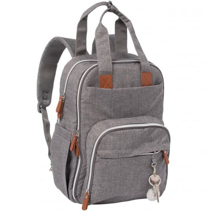 Trend Lab Backpack Diaper Bag - Gray, 3 of 10