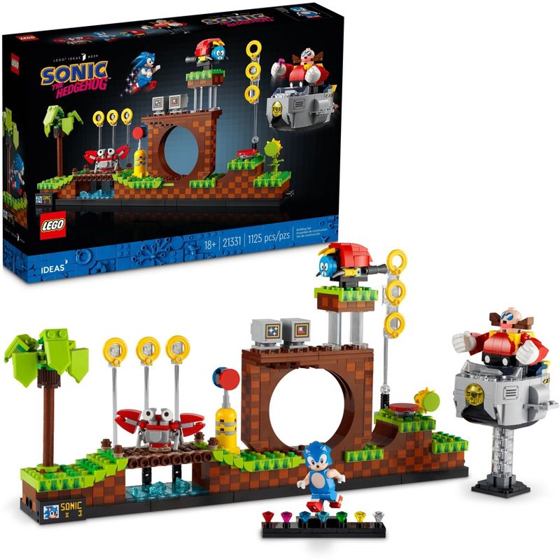 LEGO Ideas Sonic the Hedgehog - Green Hill Zone Set 21331, 1 of 11