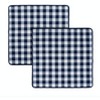 Kate Aurora 2 Pack Country Farmhouse Buffalo Plaid Zippered Pillow Covers - 3 of 4