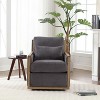 Okak Accent Chairs for Bedroom, 360 Degree Corduroy Swivel Barrel Chair, Leisure Arm Chair, Modern Oversized Accent Chair - 2 of 4