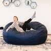 Big Joe Bean Bag Chair with Removeable Cover, Foam Filled, Multiple Sizes and Fabrics, All Ages - 2 of 4