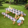 The Lakeside Collection 3-Pc. Custom-Fit Picnic Table Covers - 4 of 4