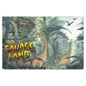 Trends International Marvel: Hero Lands - The Savage Land 2 Framed Wall Poster Prints - 1 of 4