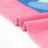 Unique Bargains Animal Pattern Quick Drying Lightweight Cotton Beach Towel 32" x 64" - 3 of 4