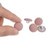 Unique Bargains Suit Dress Blouse Aluminum Fabric Cloth Covered Sewing Buttons 30 Pcs - 4 of 4