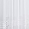 City Scene Triple Diamond Shower Curtain White : Microfiber, Machine Washable, Non-Slip Backing - 4 of 4