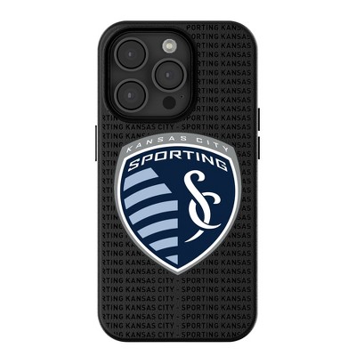 Keyscaper MLS Western Conference Teams Text Backdrop MagSafe Compatible Cell Phone Case for Apple iPhone