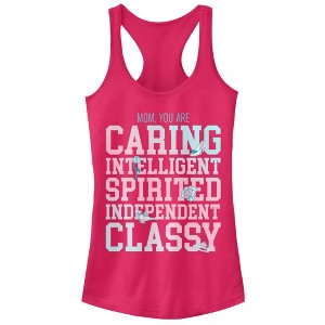 Juniors Womens Disney Princesses Mom You Are Everything Racerback Tank Top - 1 of 3