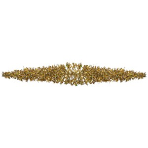 Northlight LED Lighted Commercial Manhattan Lightspray Christmas Swag - 9' - Gold - 1 of 4