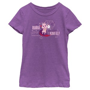 Girl's DC League of Super-Pets I am Lulu and I Said Kneel Cartoon T-Shirt - 1 of 4