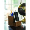 Wooden Pencil Cup with Phone Stand - Threshold™ - image 4 of 4