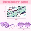 Joyfy 32 Packs Valentine Heart Shade Glasses with Cards, Kids Party Favors & Classroom Exchange Prize Supplies - 2 of 4