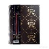 Yoobi Harry Potter 1 Subject Notebooks 8"x10.5" Wide Ruled with Pen Gold House Pride - 3 of 4